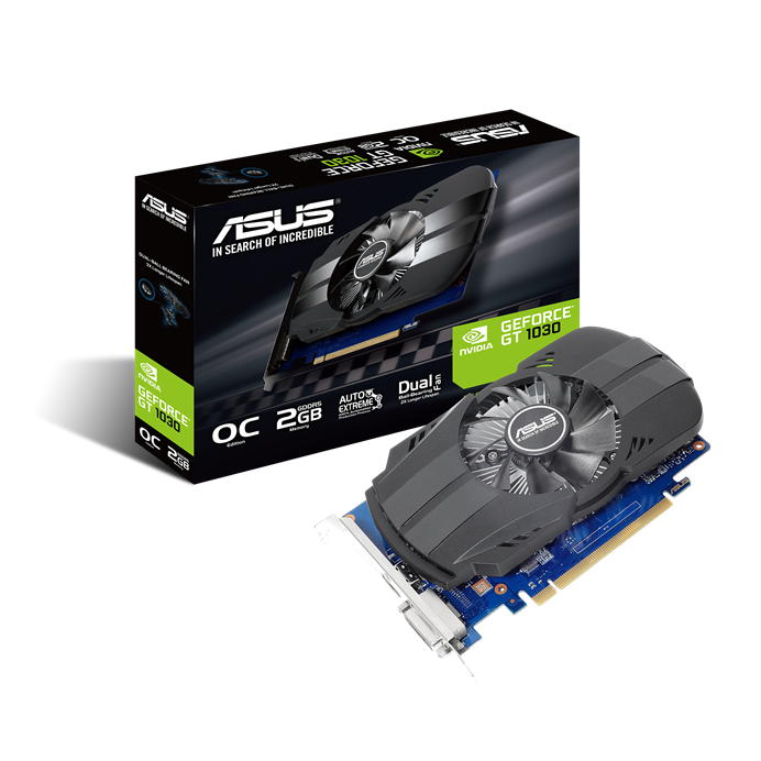 ASUS Phoenix GeForce® GT 1030 OC edition 2GB GDDR5