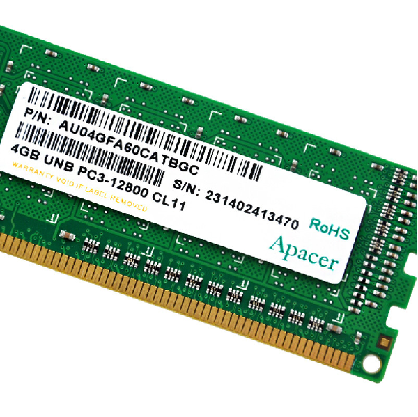 Ram Apacer tương thích được với tất cả linh kiện của Intel và AMD