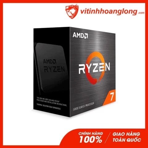 Vi tính Hoàng Long cung cấp CPU AMD RYZEN 7 5800X chính hãng, giá rẻ