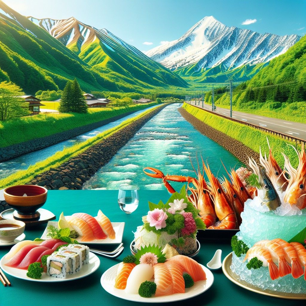 Thưởng thức buffet sashimi & sushi vùng Hokkaido – Trải nghiệm ẩm thực đặc biệt