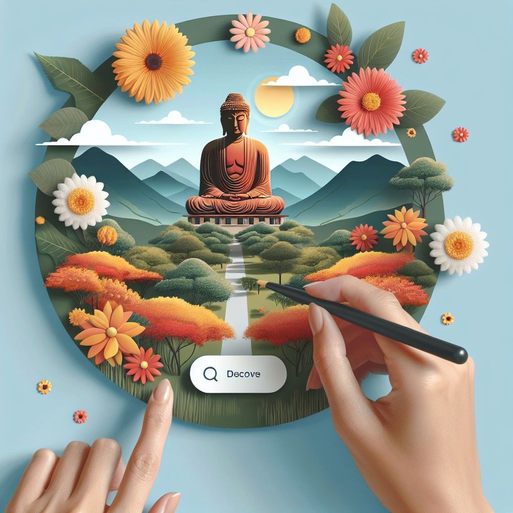 Check-in Tượng Phật Atama Daibutsu – Điểm Sống Ảo Độc Đáo Giữa Đồi Hoa