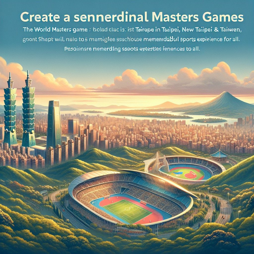 Hội thao Thế giới WORLD MASTERS GAMES 2025 - Sự kiện thể thao không thể bỏ lỡ tại Đài Bắc và Tân Đài Bắc