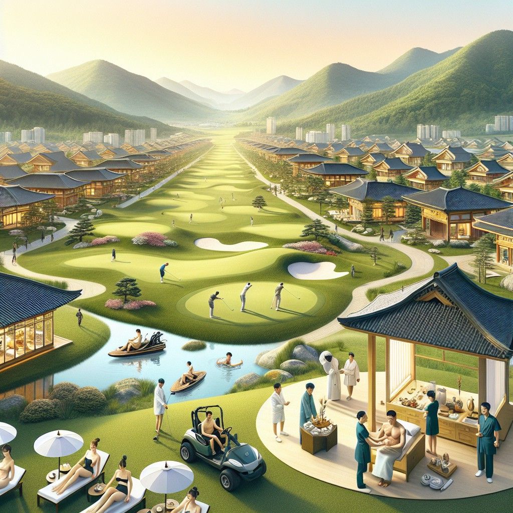 Combo Golf + Wellness: Khám Phá Những Khu Nghỉ Dưỡng Hàn Quốc Đỉnh Cao