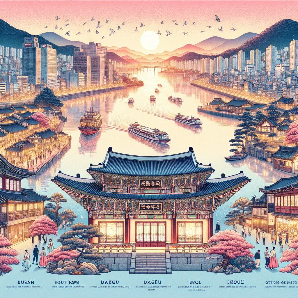 Trải nghiệm du lịch tuyệt vời tại Busan, Daegu và Seoul trong 5 ngày 5 đêm