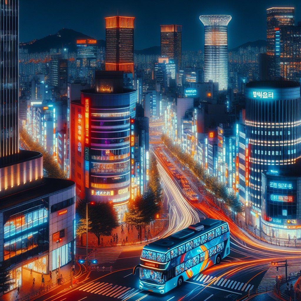 Khám Phá Seoul Về Đêm: Hành Trình Đầy Hấp Dẫn Với Seoul City Bus Tour