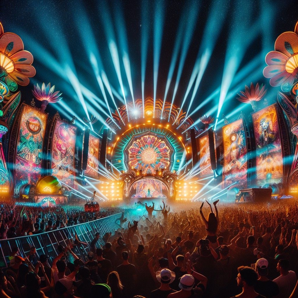 Lễ Hội Âm Nhạc Điện Tử Electric Daisy Carnival (EDC) Tại Las Vegas