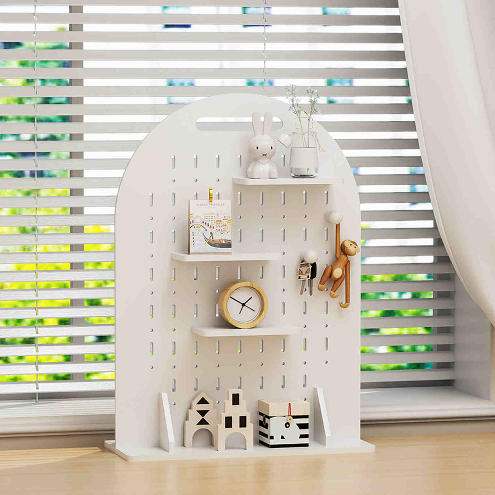 Bảng pegboard đa năng sắp xếp bàn làm việc