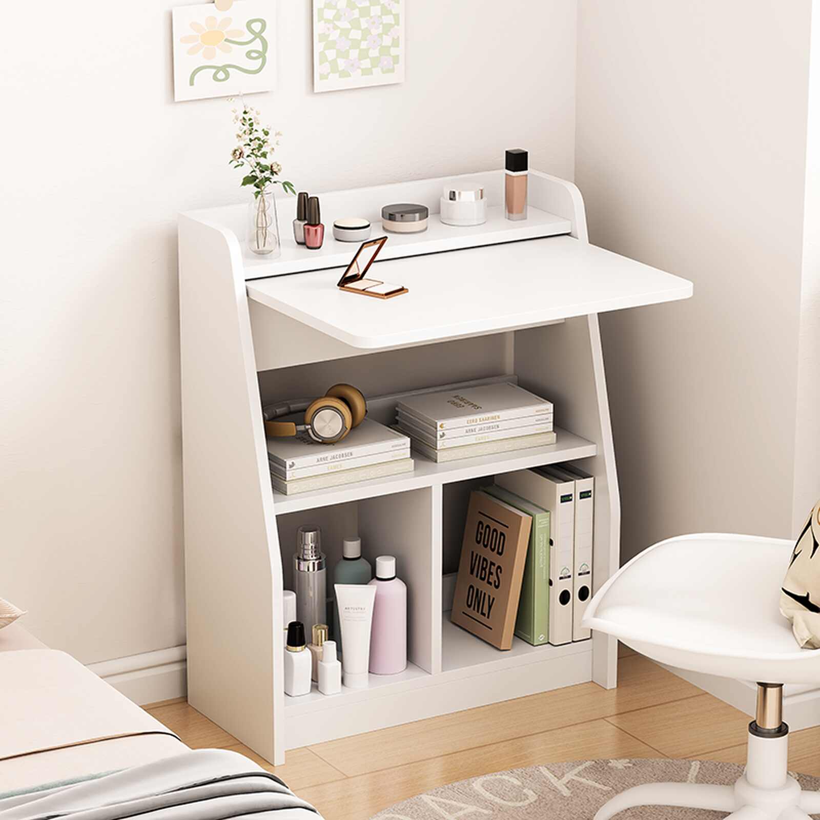 Bàn trang điểm gấp gọn đa năng