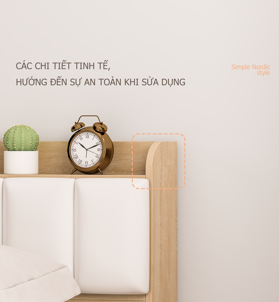 giường ngủ gỗ mdf