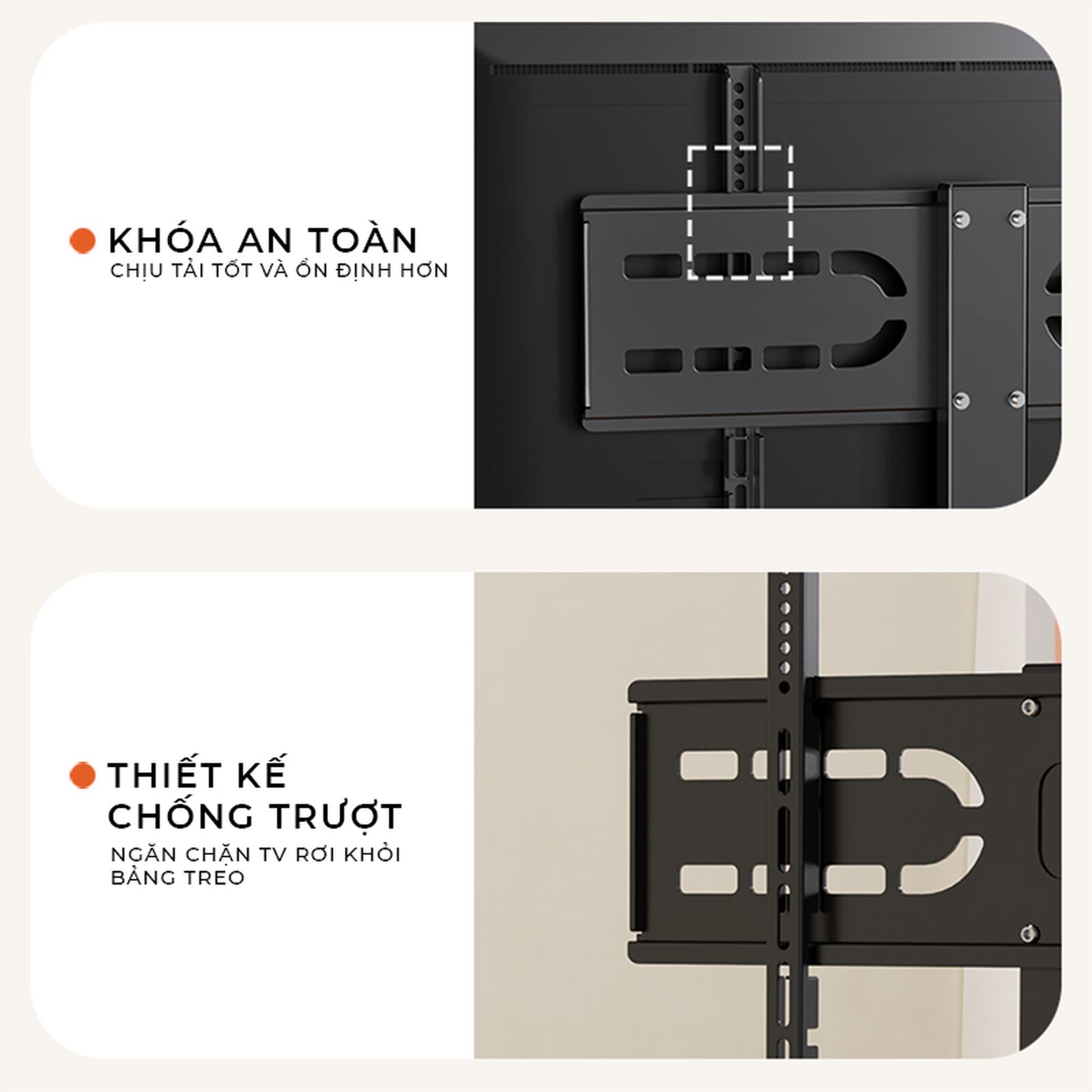 Kệ treo tivi di động cao cấp