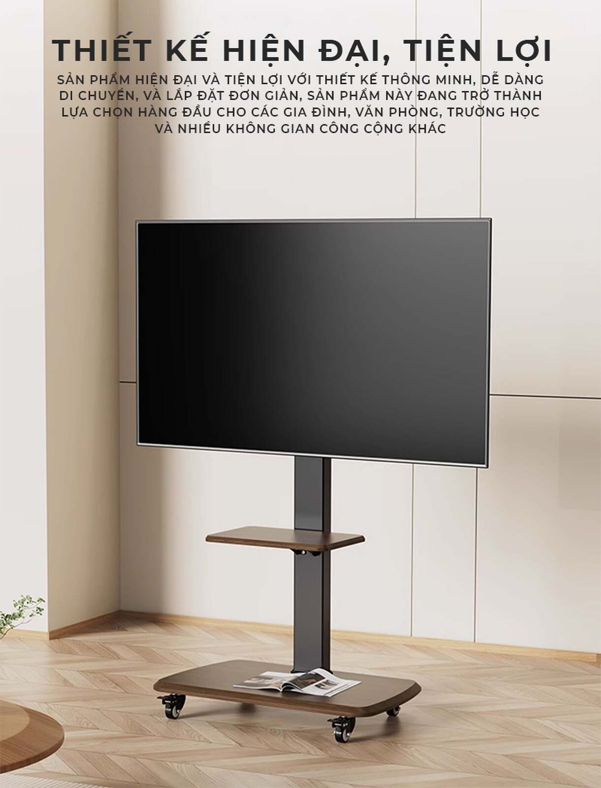 Kệ treo tivi di động cao cấp