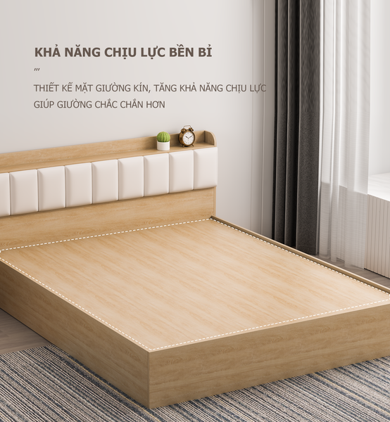 giường ngủ gỗ mdf