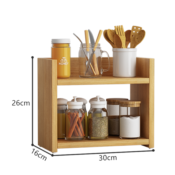 kệ gia vị 2 tầng