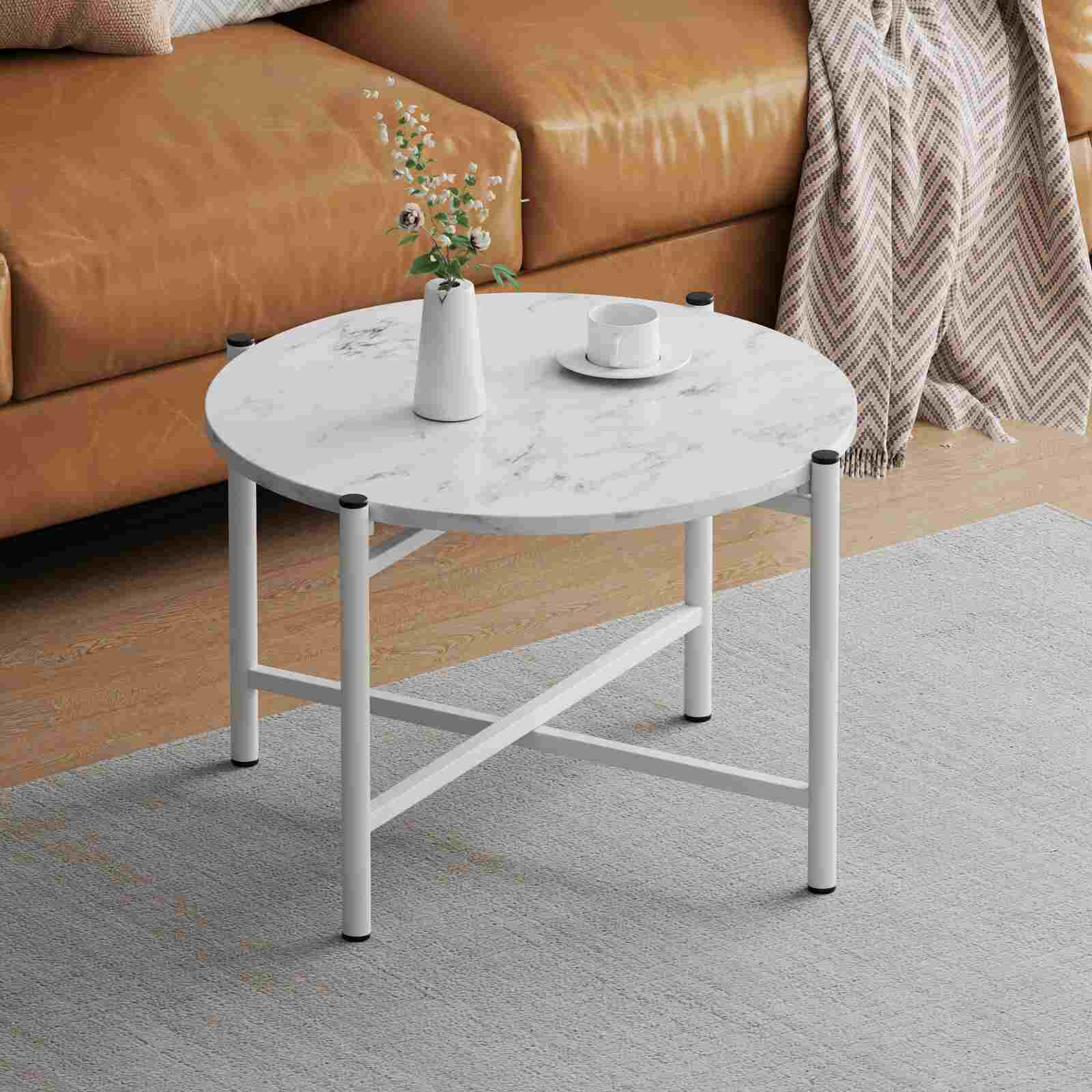 Bàn trà mặt đá cao cấp phong cách tối giản