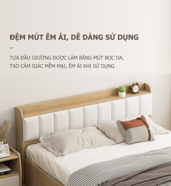 giường ngủ gỗ mdf