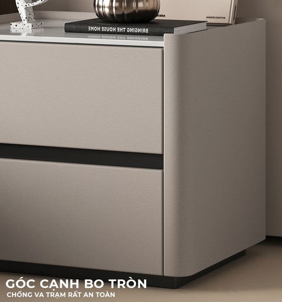 tab đầu giường bọc da - GM153