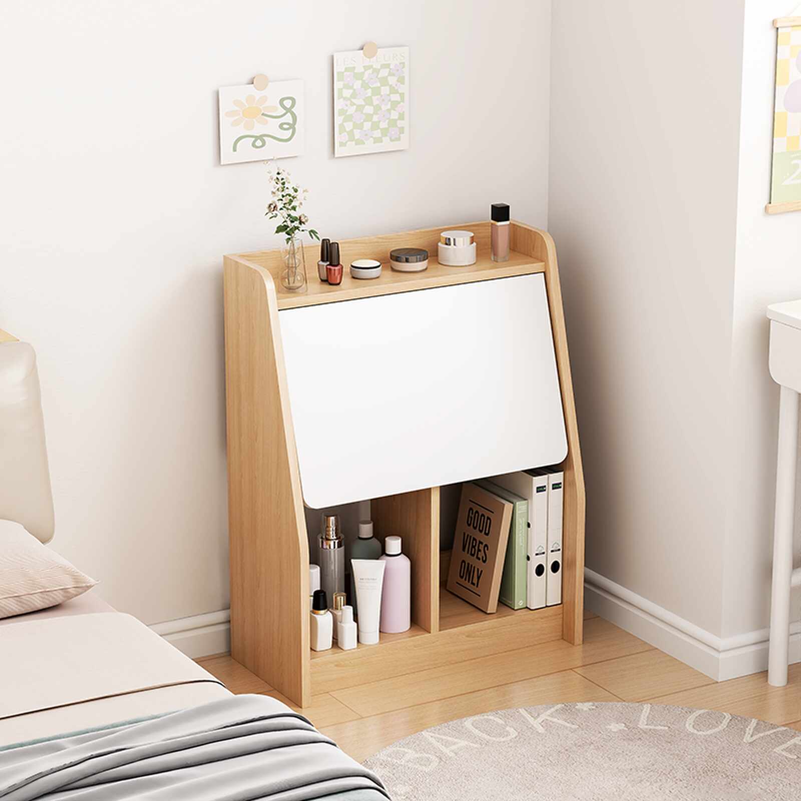 Bàn trang điểm gấp gọn đa năng