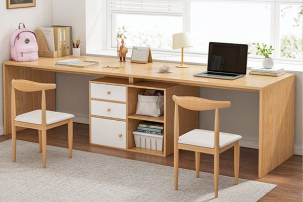 bàn làm việc gỗ công nghiệp