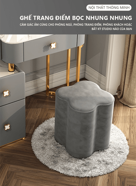 ghế đôn trang điểm cao cấp