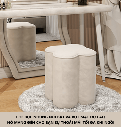 ghế đôn trang điểm cao cấp