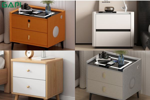 tab đầu giường hiện đại