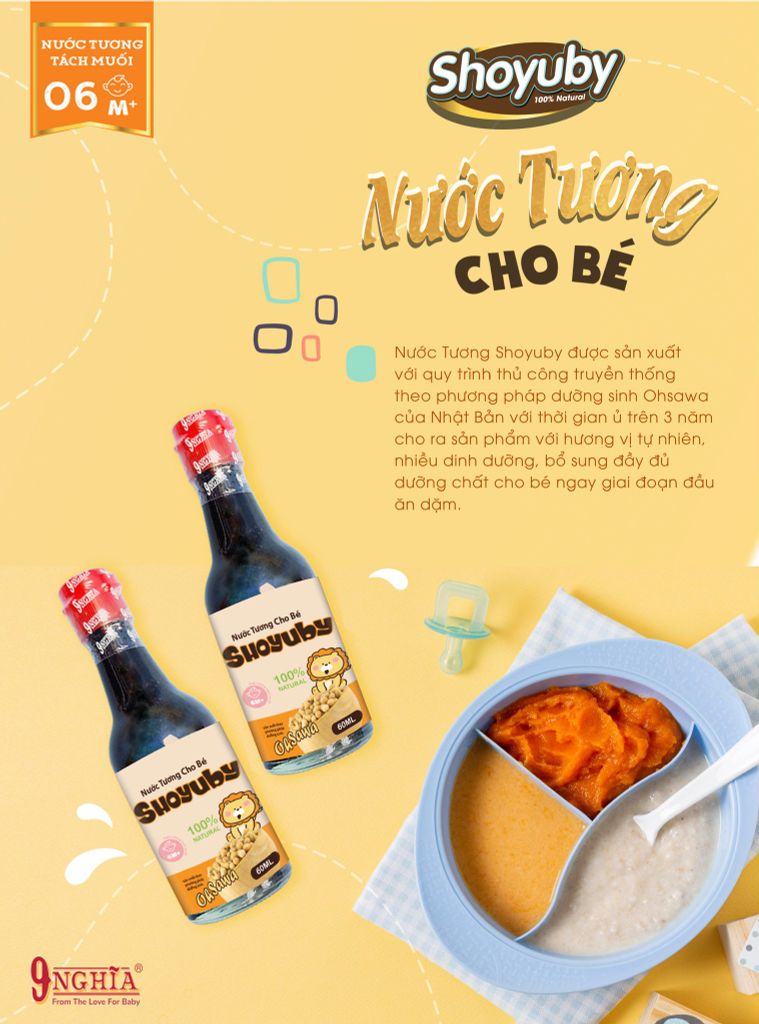 Bé sử dụng loại nước tương gì ?