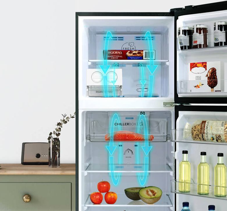 trữ đông tủ lạnh aqua 357l