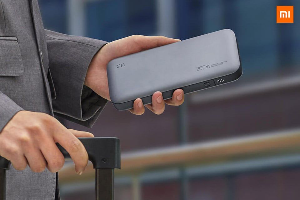 Xiaomi ra mắt sạc dự phòng ZMI dung lượng 25000mAh, công suất 200W, sạc được Laptop