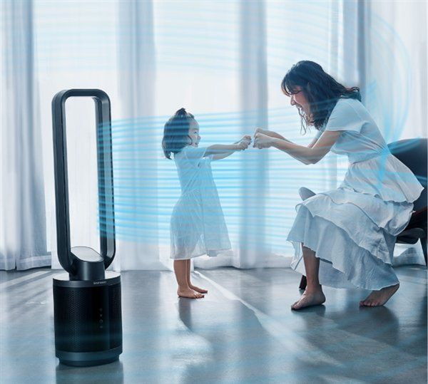 Xiaomi ra mắt quạt không cánh Daewoo F9 Bladeless với tính năng lọc không khí, giá chỉ khoảng hơn 3 triệu đồng
