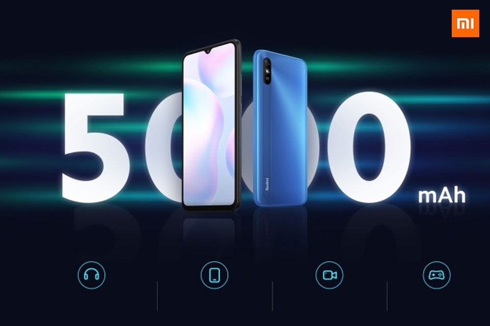 Redmi 9i ra mắt: Dùng chip chuyên game Helio G25, Pin 5.000 mAh, công nghệ Nano chống thấm nước P2i, giá từ 2.6 triệu đồng