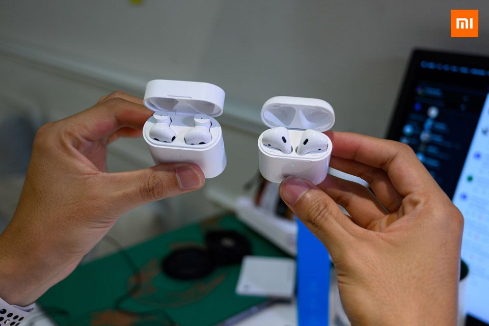 So sánh tay nghe Xiaomi Air 2 với AirPods Apple: Siêu phẩm đến từ nhà Xiaomi