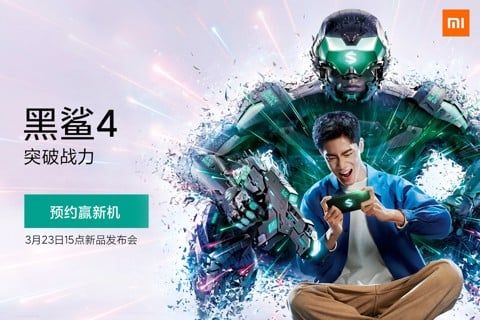 Xiaomi sẽ ra mắt Black Shark 4 vào ngày 23/3: Màn hình 6,67″, tần số quét tới 144Hz, Snapdragon 888
