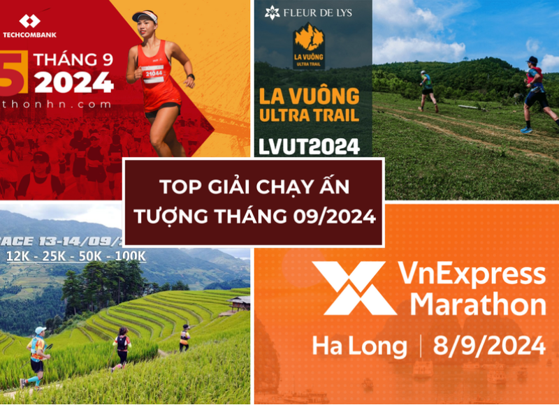 Tổng Hợp Các Giải Chạy Tháng 09/2024