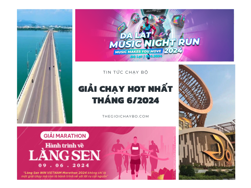 Tổng Hợp Các Giải Chạy Hot Nhất Tháng 6/2024