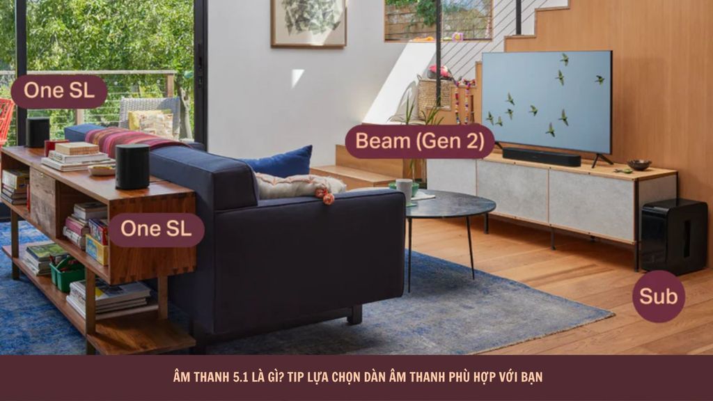 Âm thanh 5.1 là gì? Tip lựa chọn dàn âm thanh phù hợp với bạn