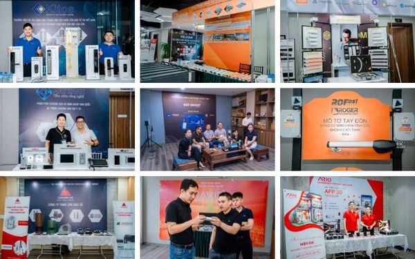 những gian hàng đã tham gia toạ đàm và trải nghiệm Smarthome Việt 2025