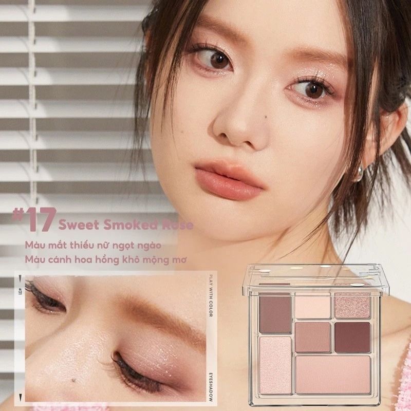 Judydoll Bảng phấn mắt All-In-One Palette For Your Full Face (7 ô)