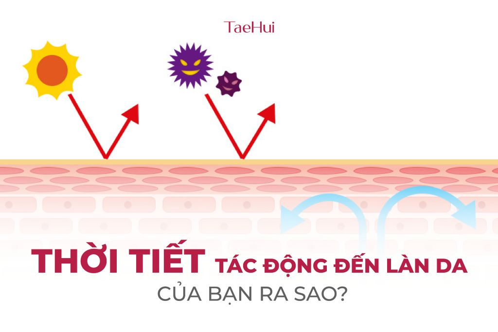 Thời tiết tác động đến làn da của bạn ra sao?