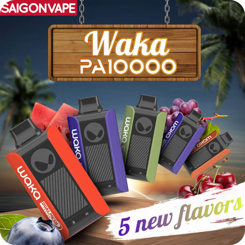 Waka soPro PA10000 Disposable chinh hang tai Pod Shop Saigonvape