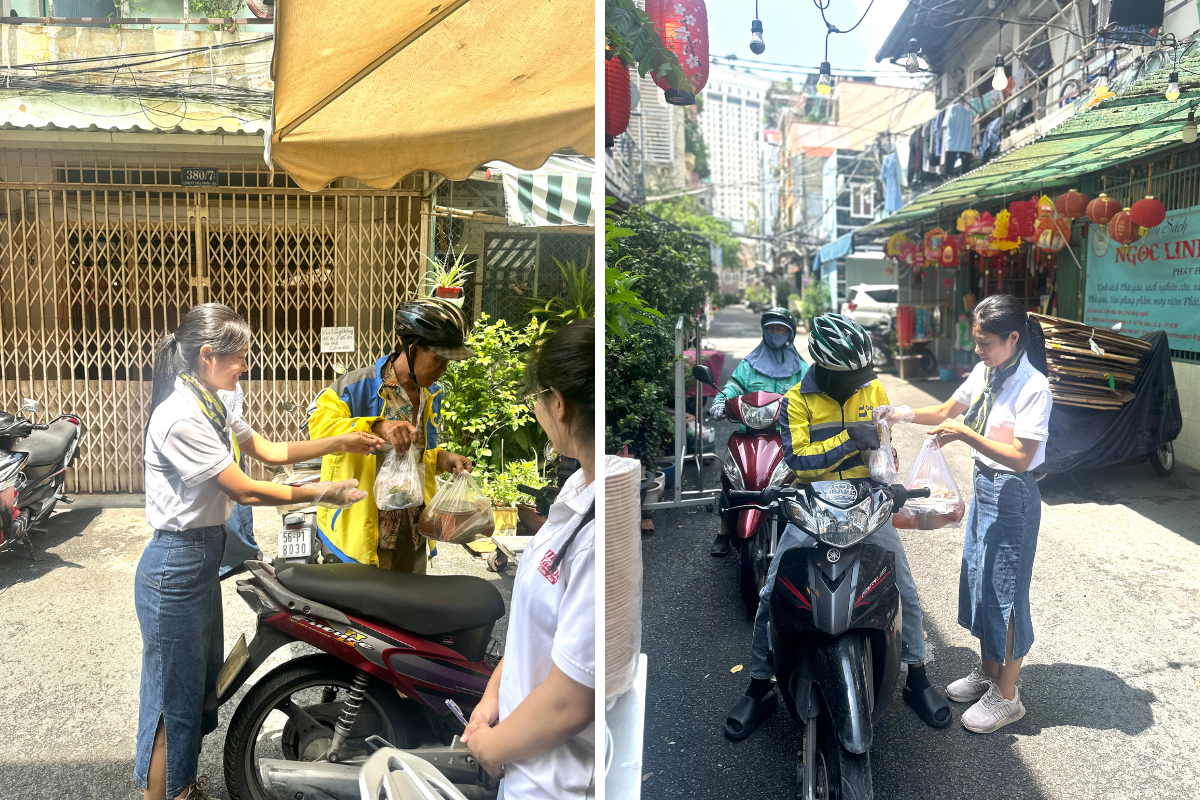 gieo duyên ăn chay