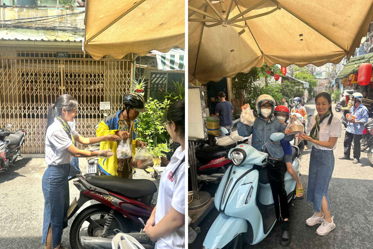 gieo duyên ăn chay