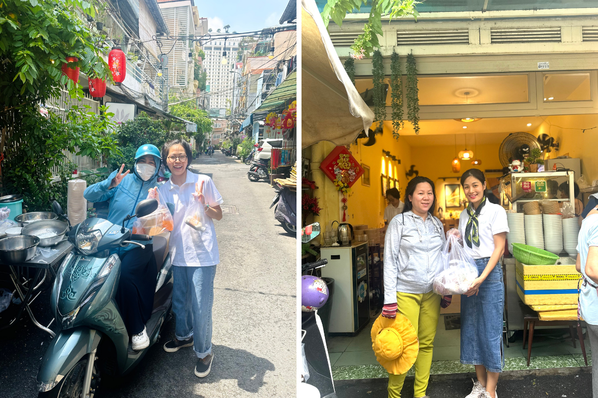 gieo duyên ăn chay