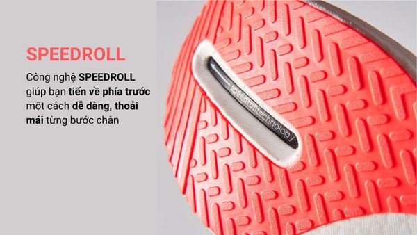 Giày Saucony sử dụng công nghệ Speedroll làm mềm mại chuyển động