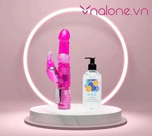 combo sextoy và gel loại giá rẻ