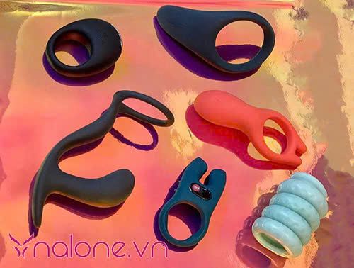 combo sextoy cặp đôi gồm có vòng đeo dương vật