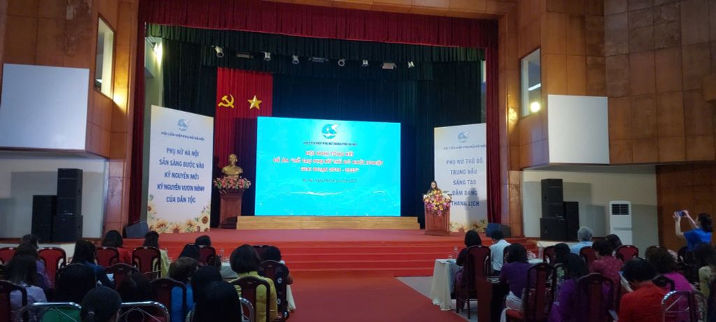 DDA VIỆT NAM THAM DỰ HỘI NGHỊ TỔNG KẾT ĐỀ ÁN “HỖ TRỢ PHỤ NỮ THỦ ĐÔ KHỞI NGHIỆP” GIAI ĐOẠN 2018–2025