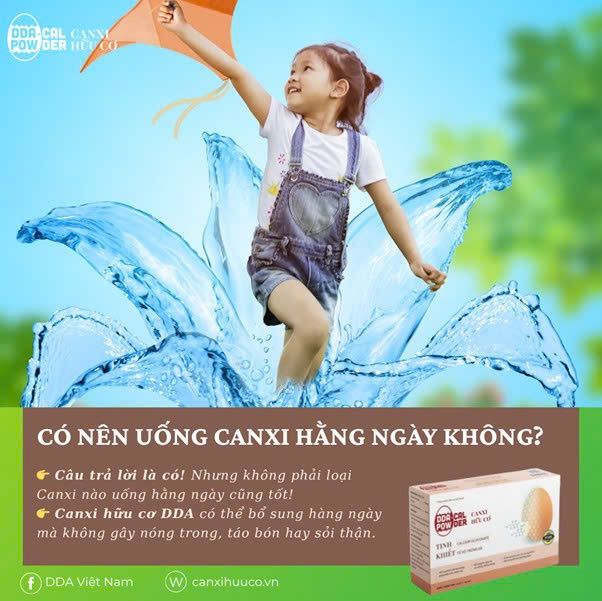 CÓ NÊN UỐNG CANXI HẰNG NGÀY KHÔNG?