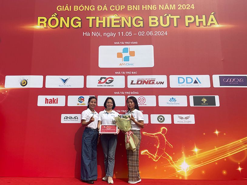 Lời cảm ơn tới giải bóng đá thường niên BNI HN6