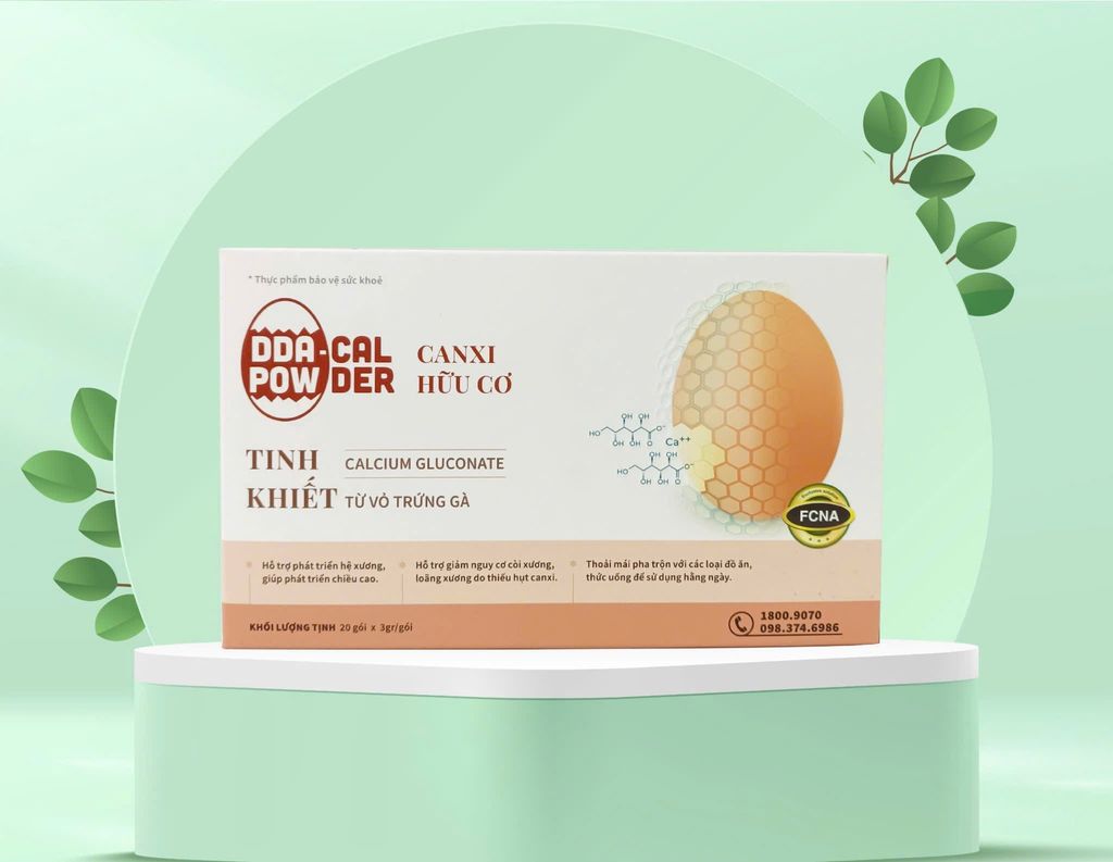 CANXI HỮU CƠ DDA – THÀNH CÔNG ĐƯỢC GHI NHẬN & NIỀM TỰ HÀO CỦA KHOA HỌC VIỆT NAM