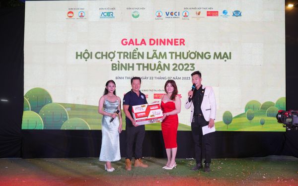Gala dinner – Hội chợ triển lãm thương mại Bình Thuận 2023